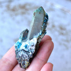 Chrysocolla on Quartz "Unity"  - Peru - 31g