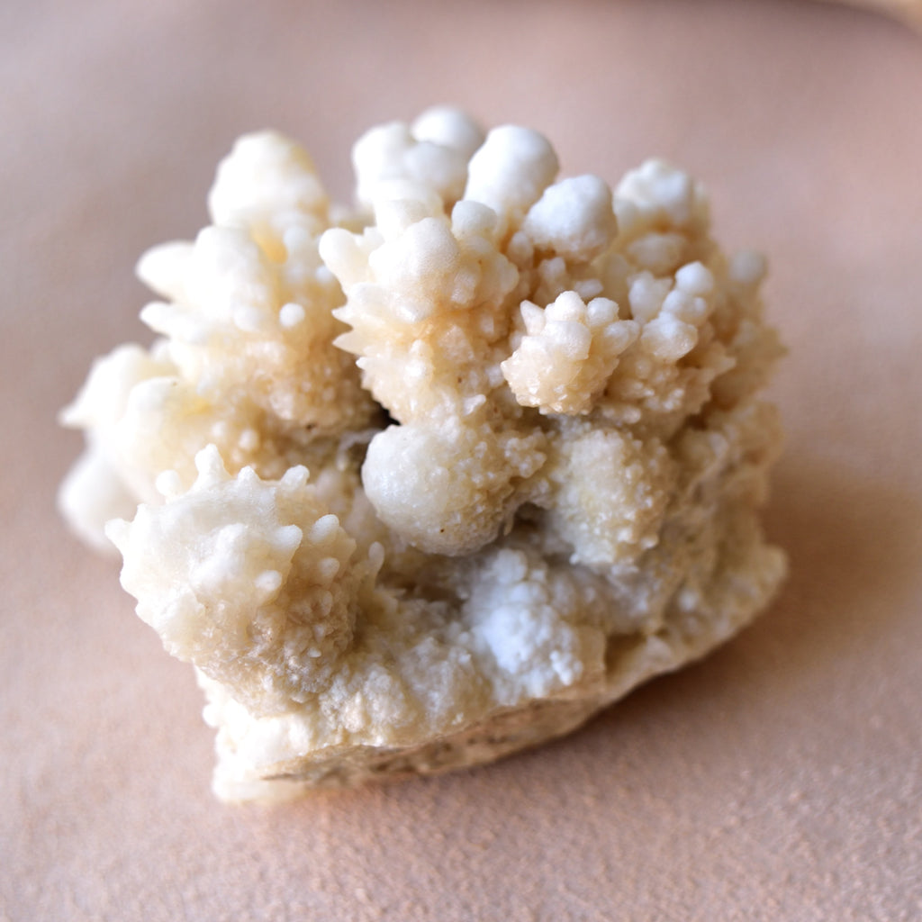 フラワー・カルサイト　ホワイトカルサイト・クラスター　中国雲南省産　301g