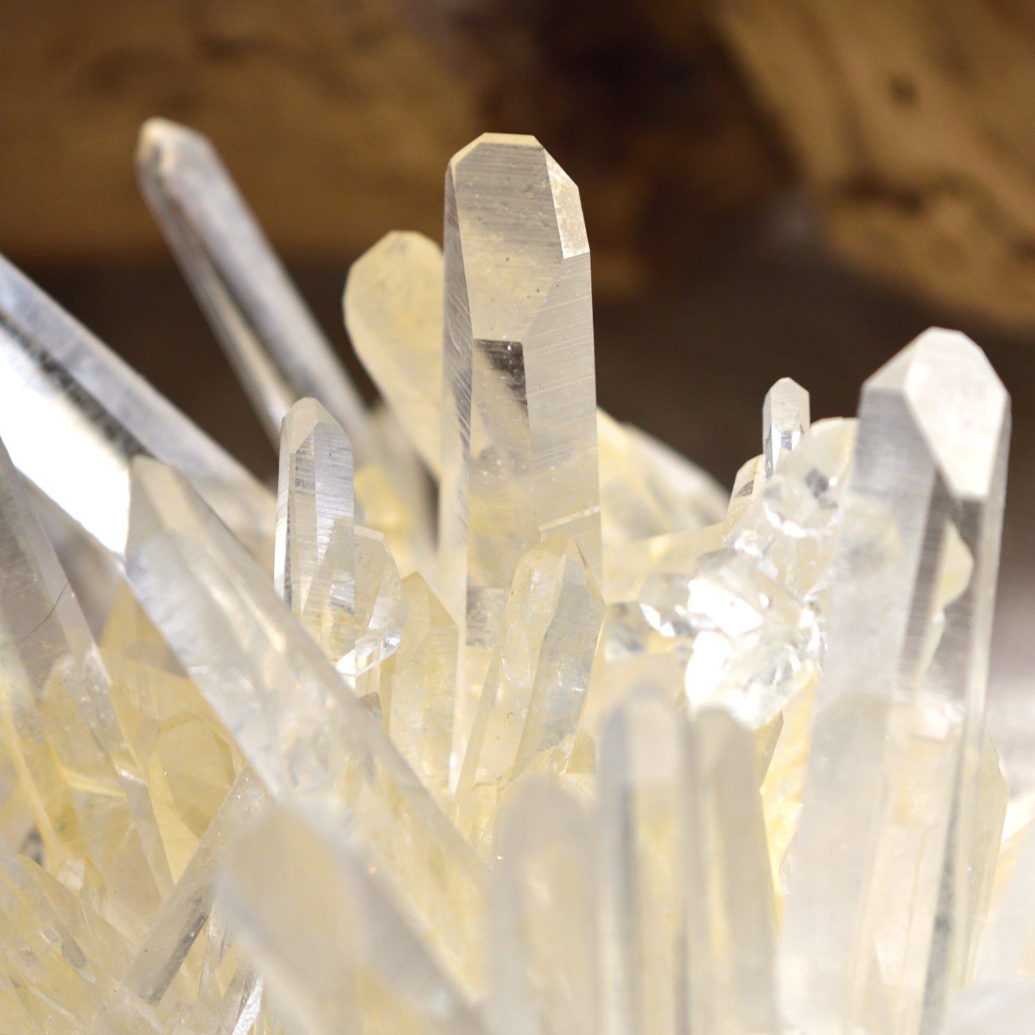Arkansas Quartz Cluster "Atlantis Twilight" Golden Healer from Arkansas, USA - 148g