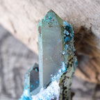 Chrysocolla on Quartz "Unity"  - Peru - 31g