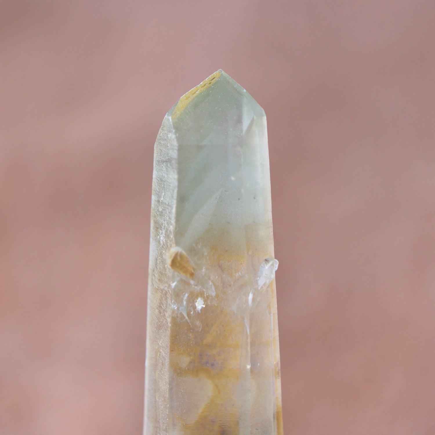 Green Phantom Quartz - Singing Crystal - from Madagascar - 65g