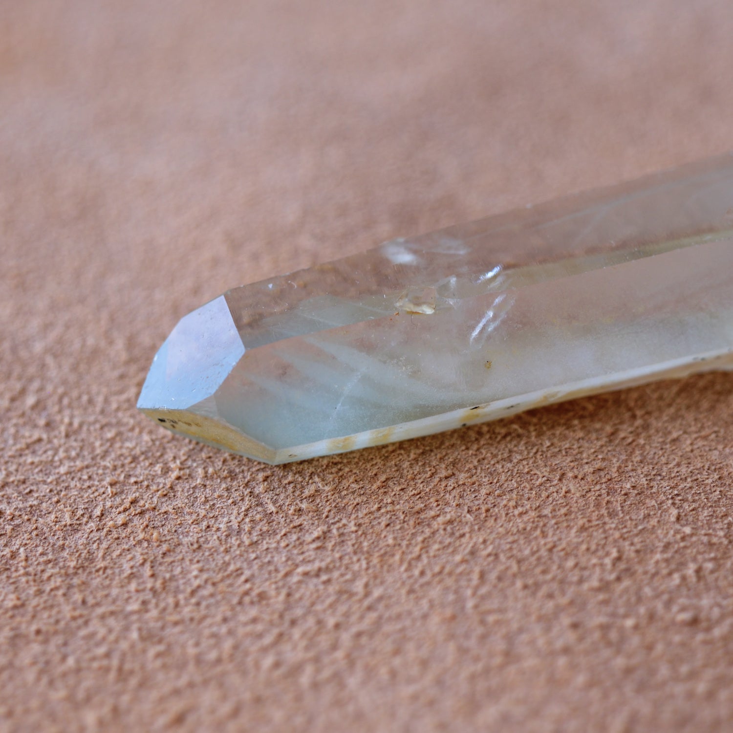 Green Phantom Quartz - Singing Crystal - from Madagascar - 65g