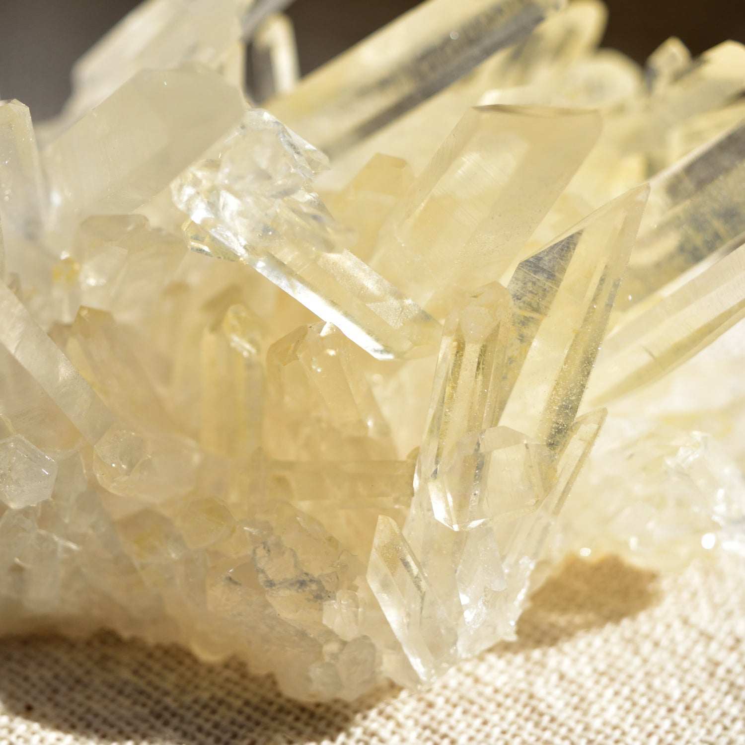 Arkansas Quartz Cluster "Atlantis Twilight" Golden Healer from Arkansas, USA - 148g