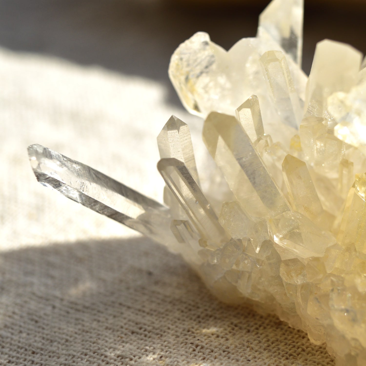 Arkansas Quartz Cluster "Atlantis Twilight" Golden Healer from Arkansas, USA - 148g