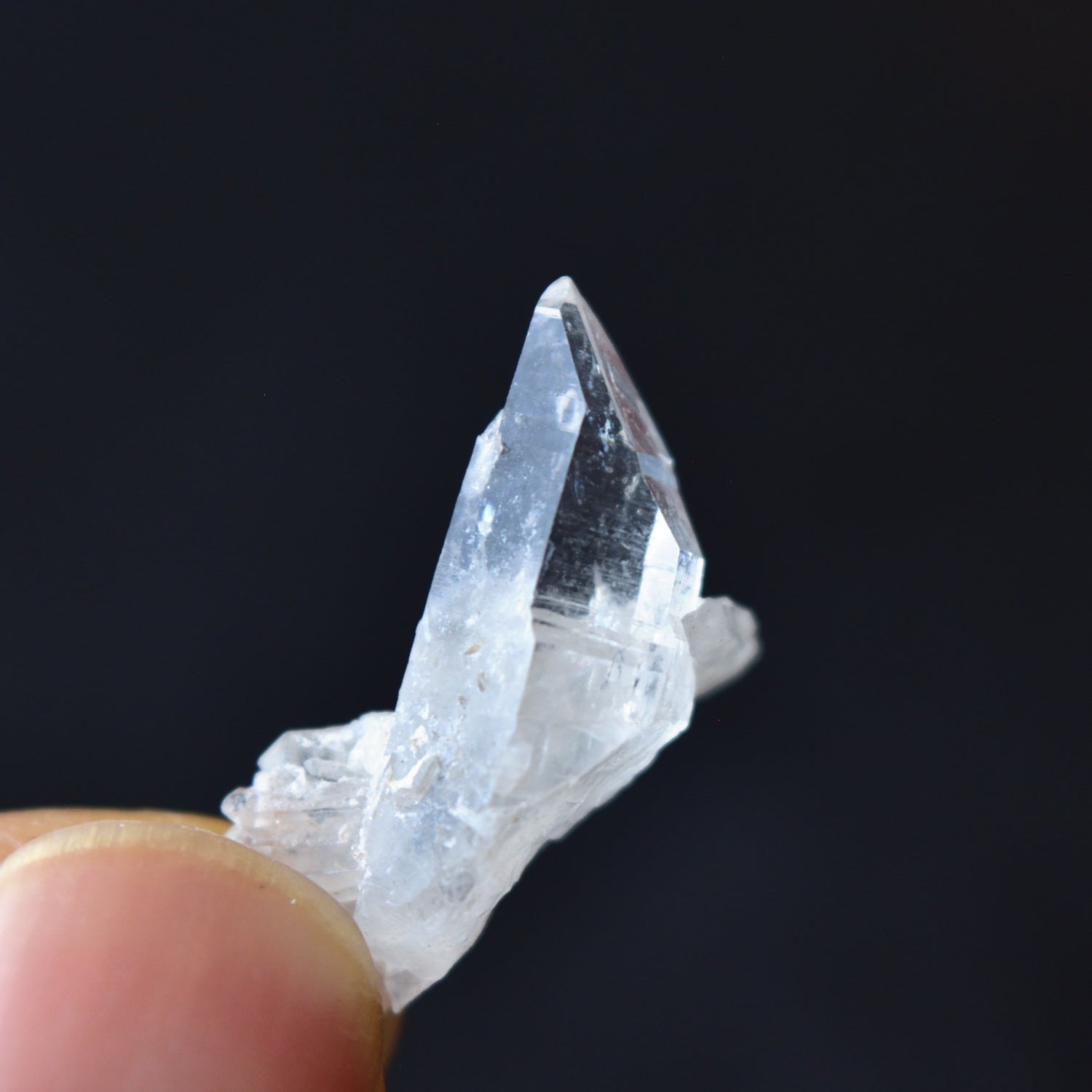 板谷水晶　クラスター　宮崎水晶証明書付　宮崎県西米良村板谷産　1.4g