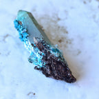 Chrysocolla on Quartz "Unity"  - Peru - 31g
