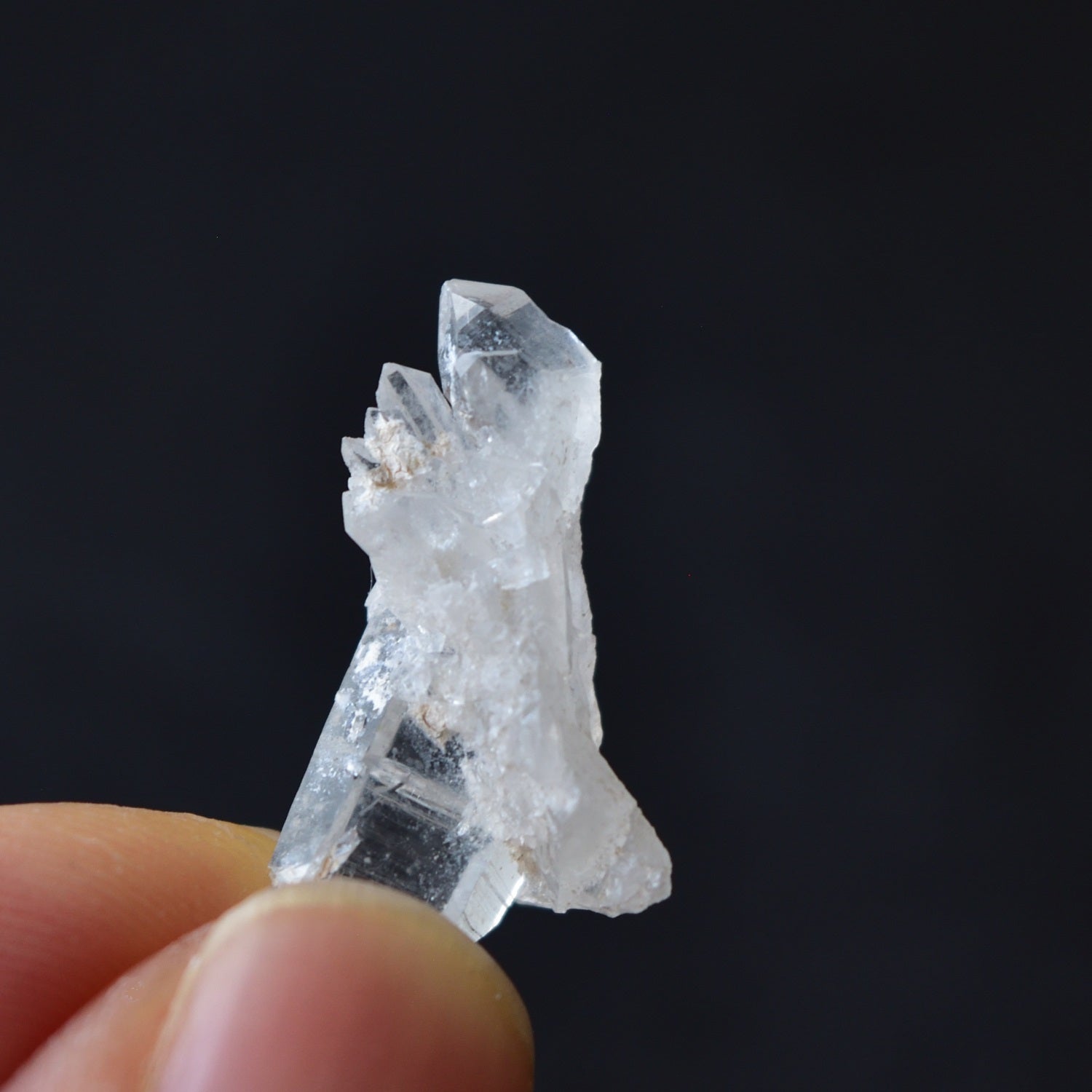 板谷水晶　クラスター　宮崎水晶証明書付　宮崎県西米良村板谷産　1.4g