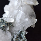 White Kailash Quartz Crystal Cluster - Chlorite - Singing - Himalayan Quartz - Mt. Kailash, Tibet - 51g