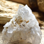 デンドライト・イン・クォーツ・クラスター　両剣水晶　White Light Wing　ポルトガル・パナスケイラ産　56ｇ