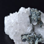 White Kailash Quartz Crystal Cluster - Chlorite - Singing - Himalayan Quartz - Mt. Kailash, Tibet - 51g