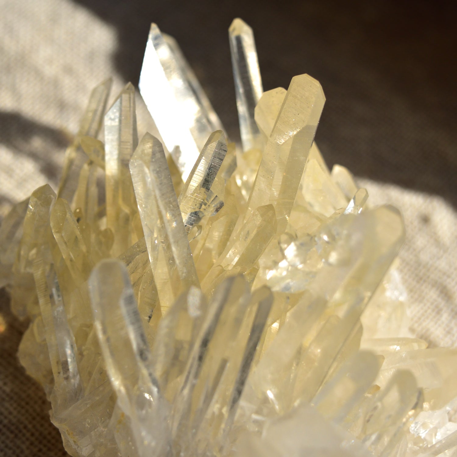 Arkansas Quartz Cluster "Atlantis Twilight" Golden Healer from Arkansas, USA - 148g