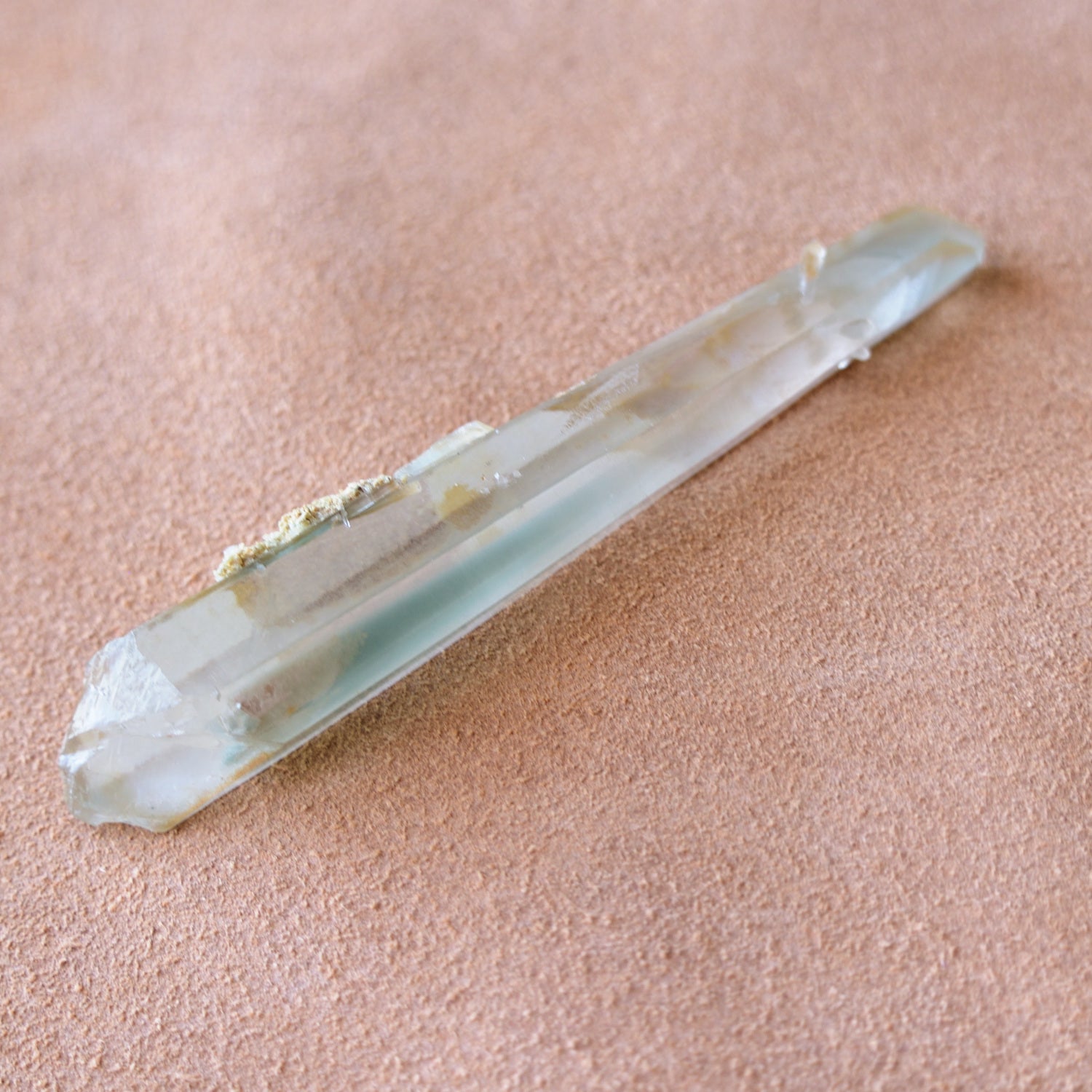 Green Phantom Quartz - Singing Crystal - from Madagascar - 65g