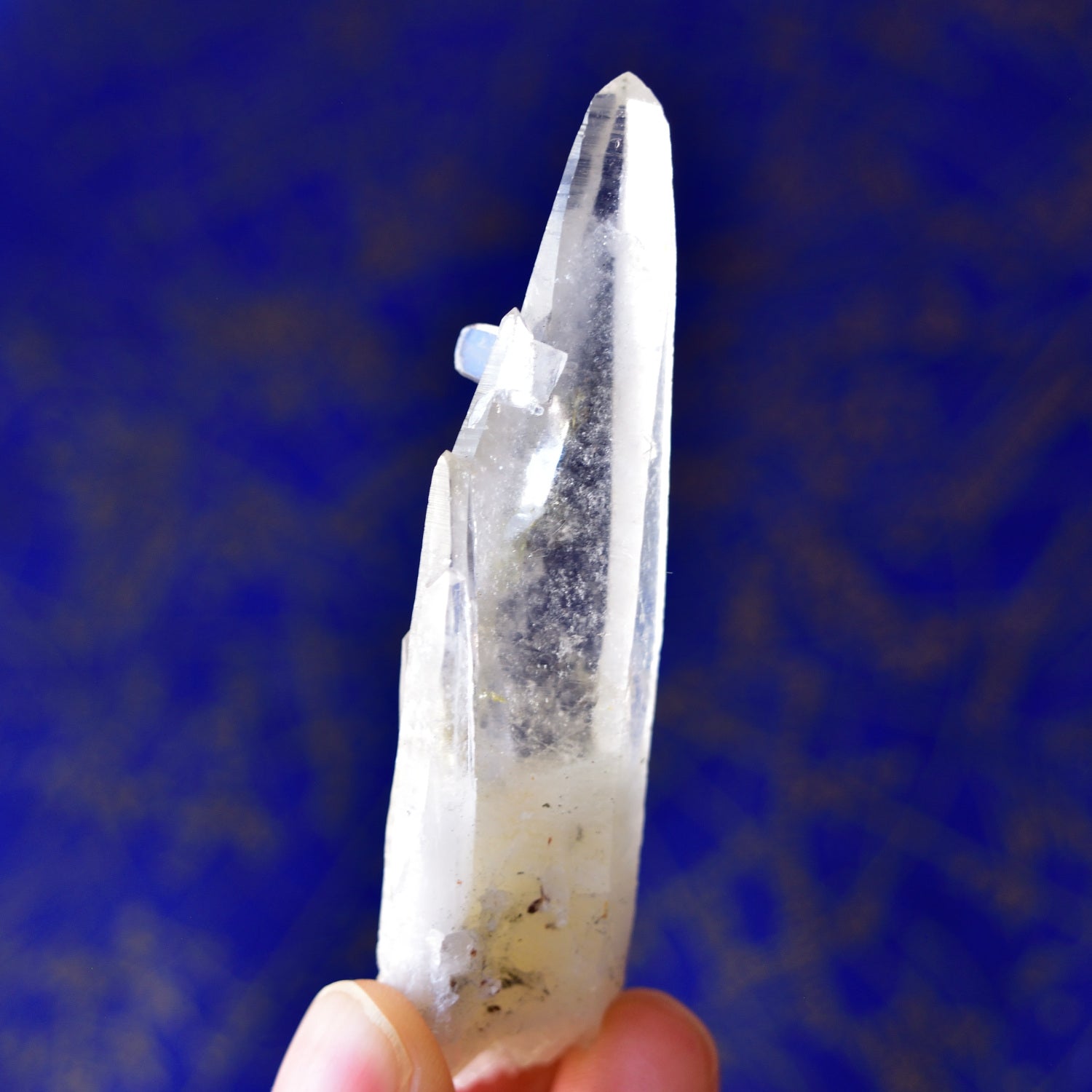 サルファー・イン・クォーツ　レモンクォーツ　クロス　光明　ペルー産　19g