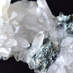 White Kailash Quartz Crystal Cluster - Chlorite - Singing - Himalayan Quartz - Mt. Kailash, Tibet - 51g