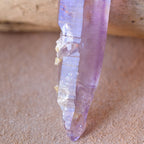 ベラクルス・アメジスト　慈愛　ファントム　両剣水晶　貫入水晶　キー　メキシコ・ベラクルス州産　32ｇ