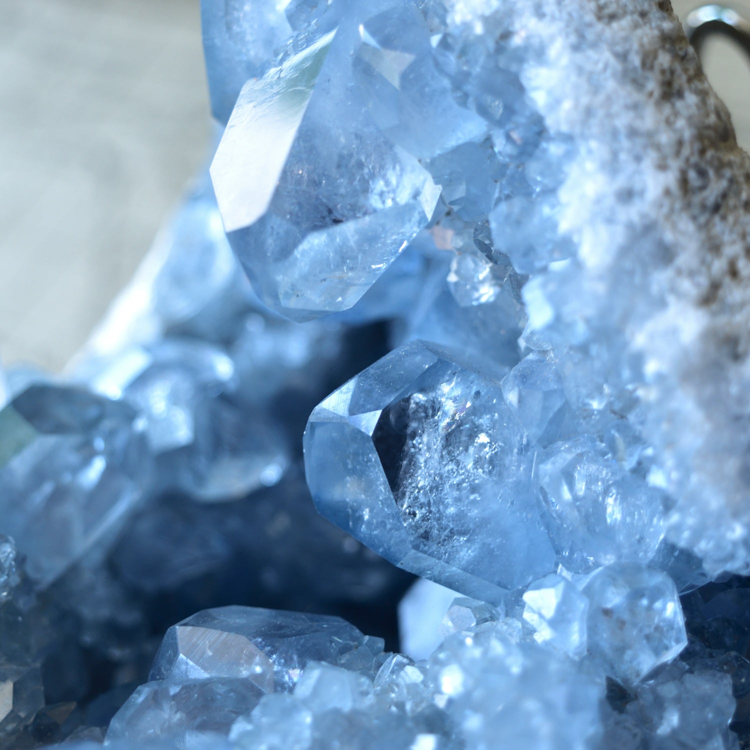 Large Celestite Cluster Geode “Blue Cave” – Madagascar 4.4 kg