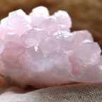Pink Mangano Calcite - Fluorescent - "Sirius" - Madan, Bulgaria - 380g