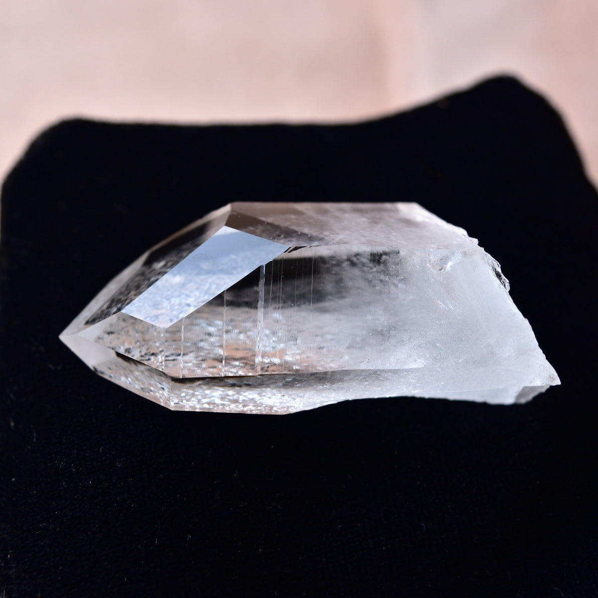 Arkansas Quartz Museum Collection Big Diamond-window Crystal Point from Arkansas, USA, 73g/ Rare Collection