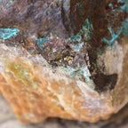 Gem Silica - Druzy Big Rough - "Blue Spring" - Peru - 522g