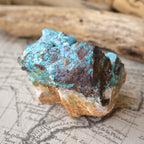 Gem Silica - Druzy Big Rough - "Blue Spring" - Peru - 522g