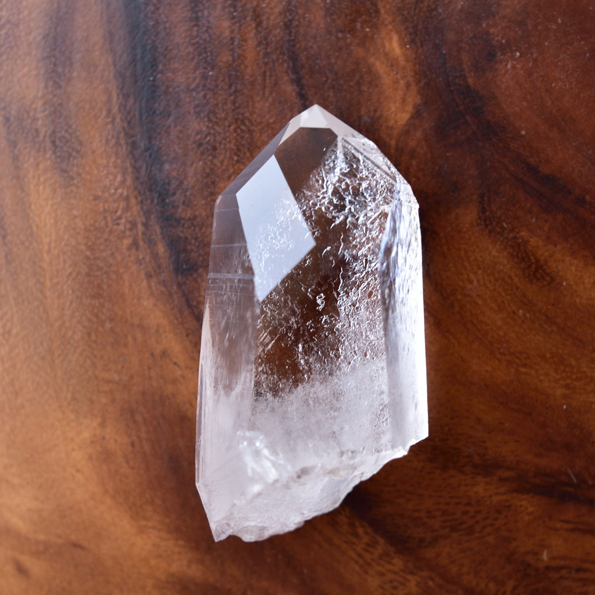 アーカンソークォーツ　オールドストック　ダイヤモンドウィンドウ　アメリカ・アーカンソー州産　73g/ レアコレクション・ポイント水晶