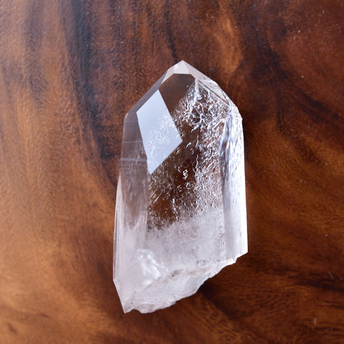 アーカンソークォーツ　オールドストック　ダイヤモンドウィンドウ　アメリカ・アーカンソー州産　73g/ レアコレクション・ポイント水晶