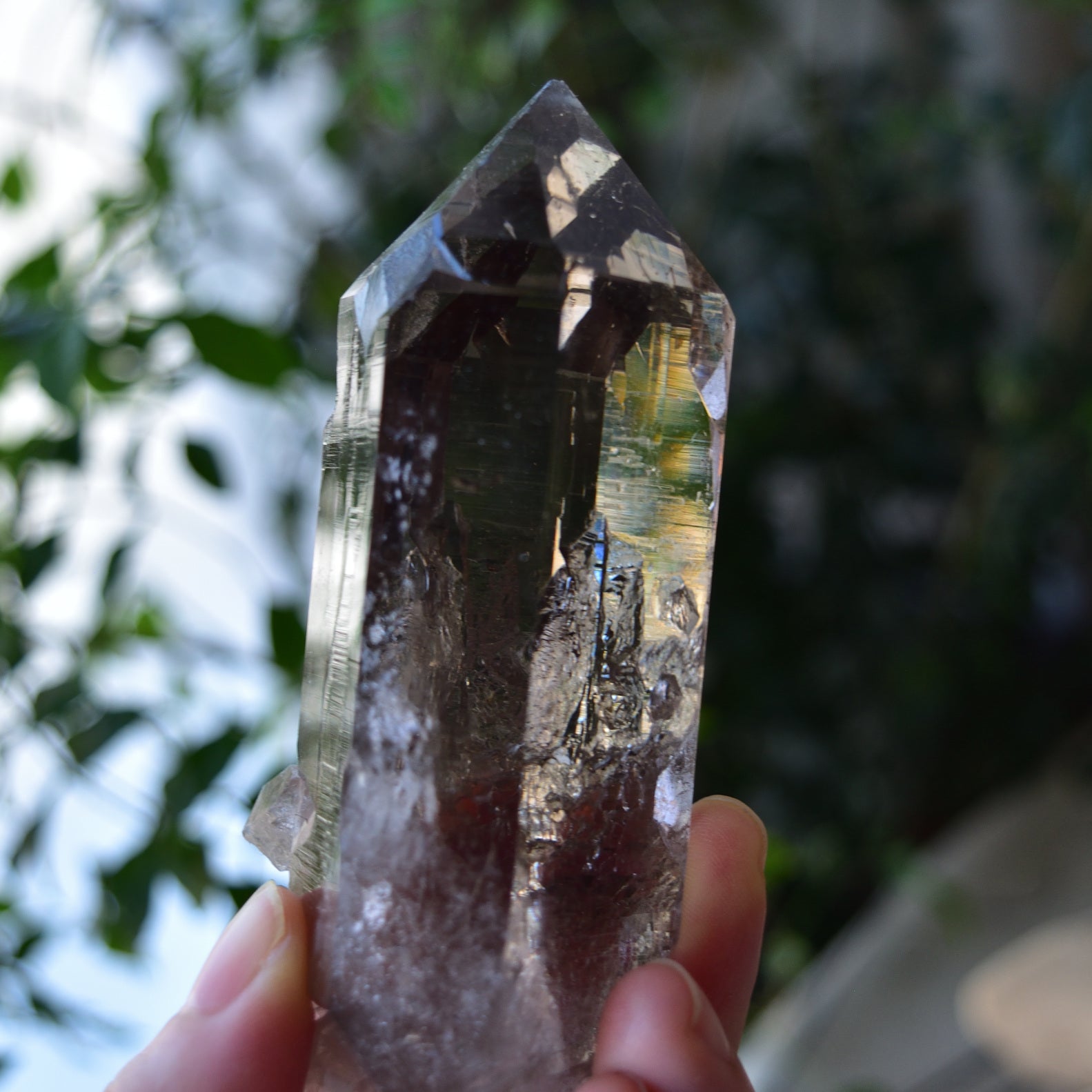 Smoky Quartz - Alpine Quartz "VORTEX" from Switzerland - 182g
