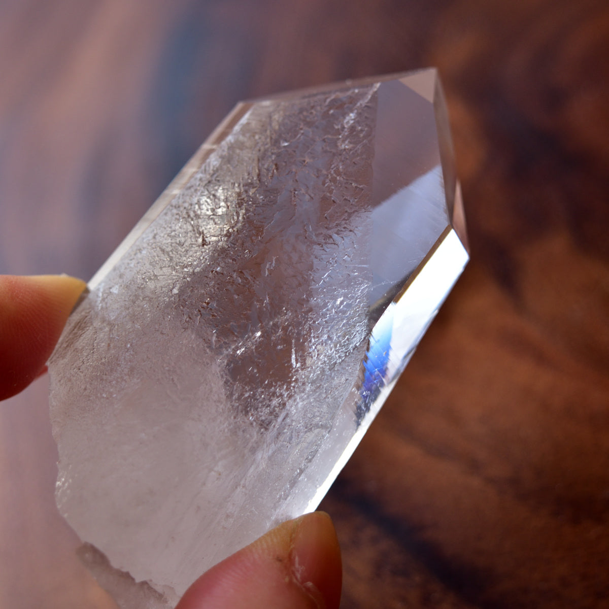 Arkansas Quartz Museum Collection Big Diamond-window Crystal Point from Arkansas, USA, 73g/ Rare Collection