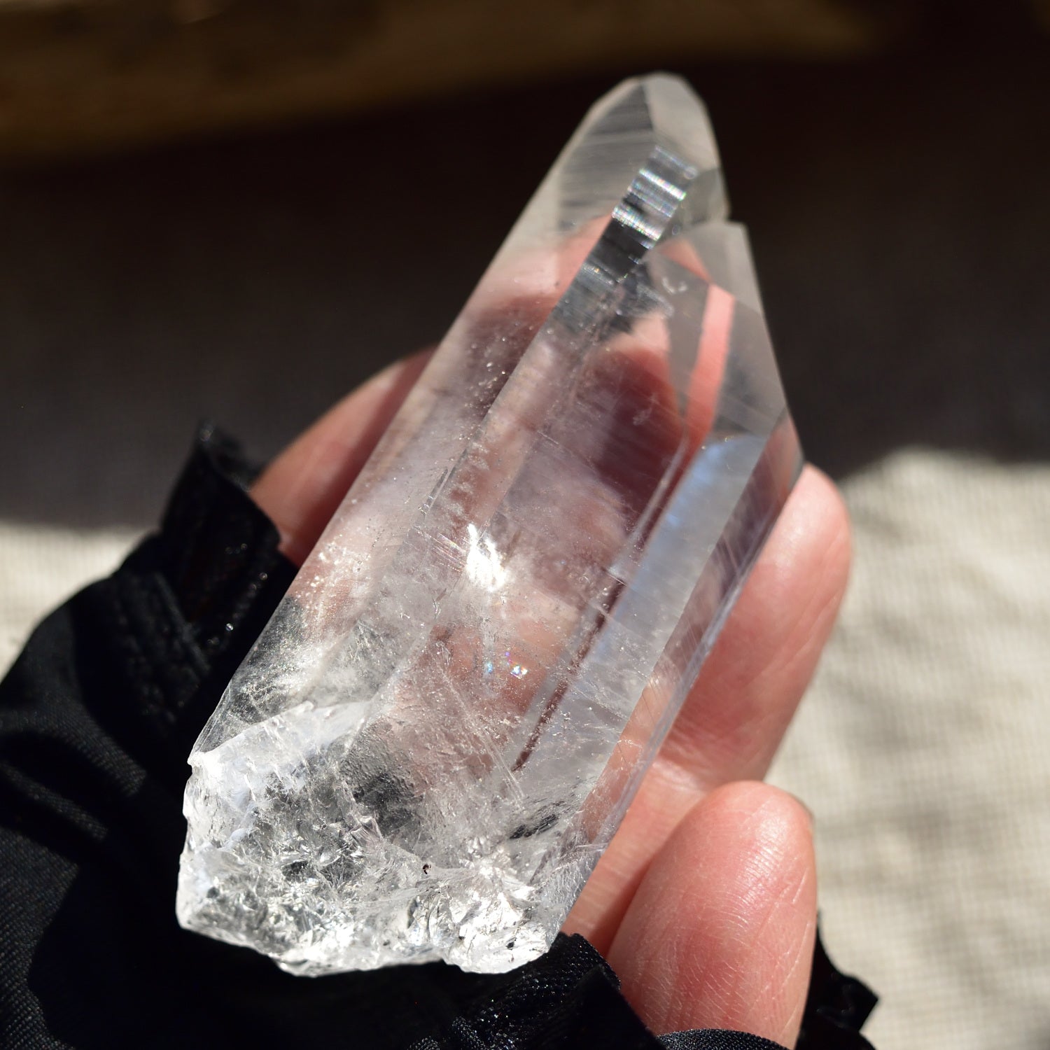 Arkansas Quartz “Twilight of Atlantis” – Tantric Twin – Arkansas, USA – 52g
