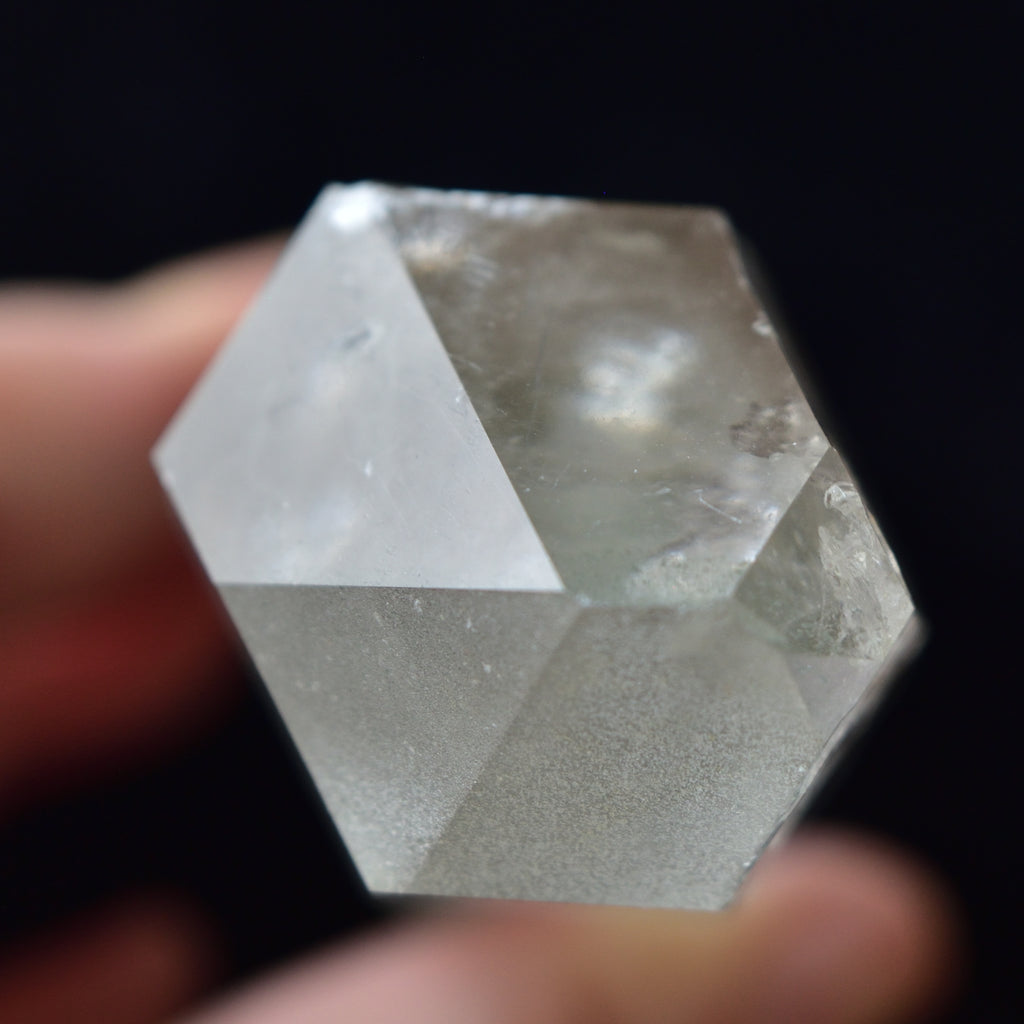 Prasiolite Quartz Point - Singing Crystal - Lightning Quartz - Corinto, Brazil - 334g 