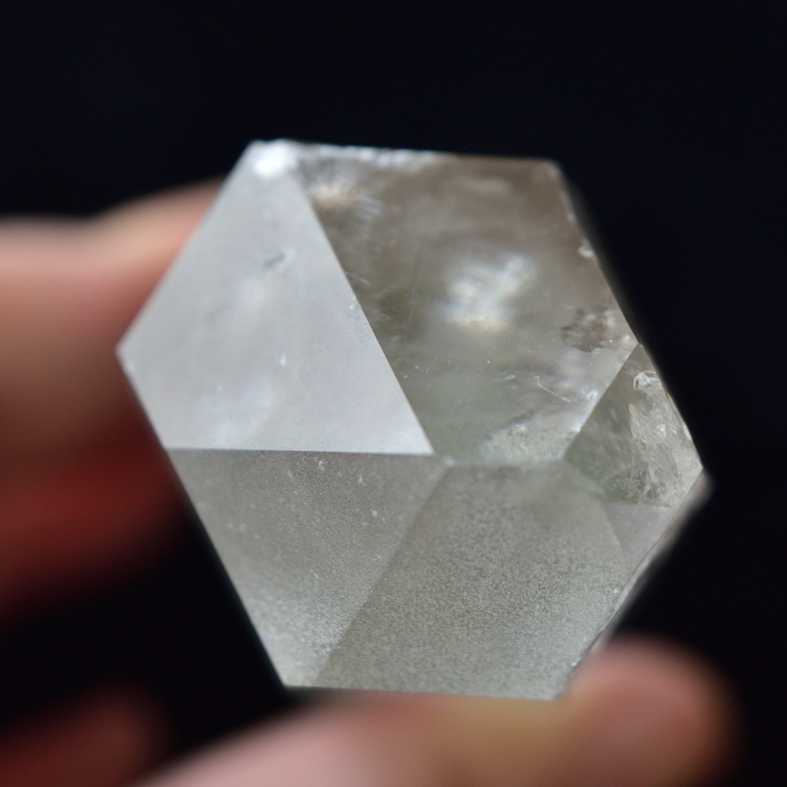 Prasiolite Quartz Point - Singing Crystal - Lightning Quartz - Corinto, Brazil - 334g 