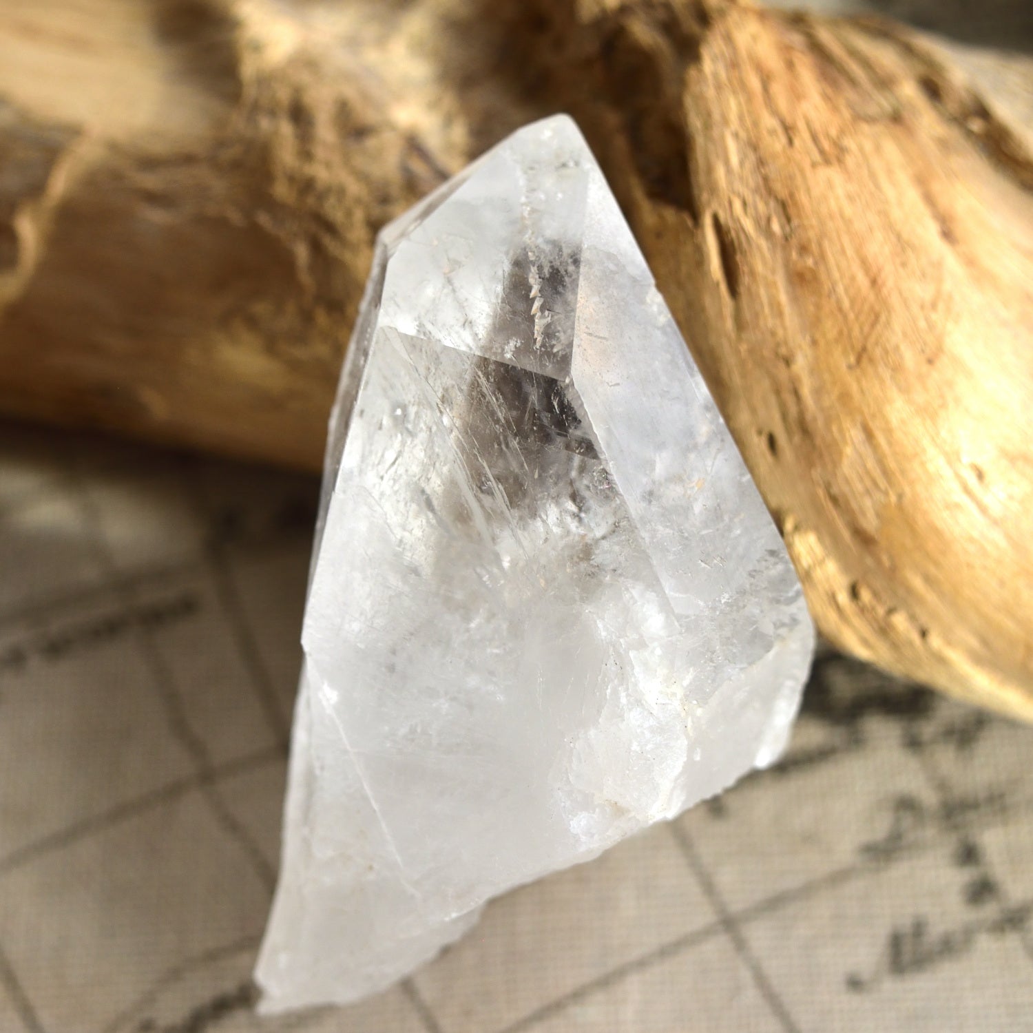Trigonic Quartz "Stars" from Minas Gerais, Brazil - 140g