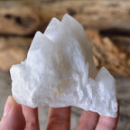 Mt. Sobo Candle Quartz Cluster – Singing Crystal – White Phantom – Takachiho, Miyazaki, Japan – 206 g Quartz – Certificate of Origin