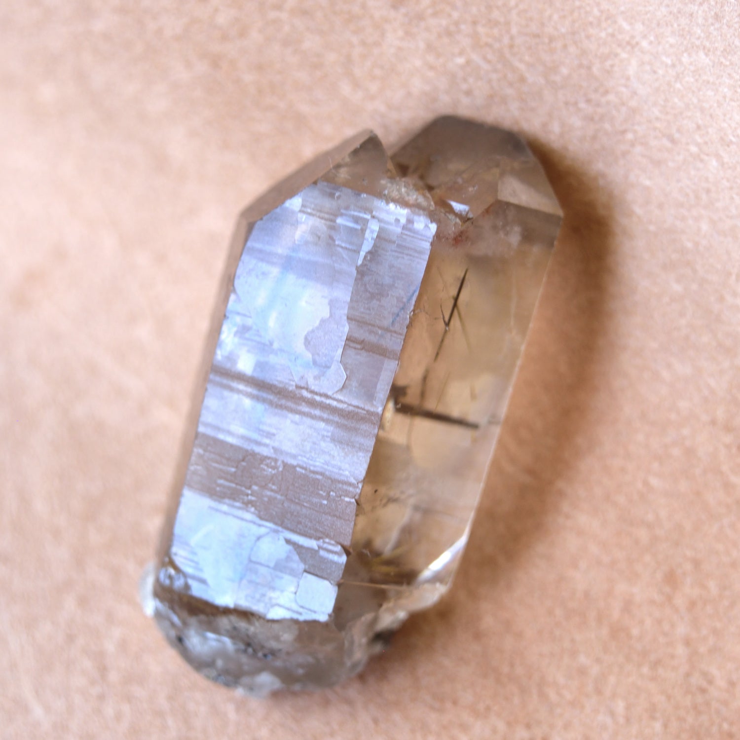 ルチル・イン・シトリン　カテドラル　グランド・レコードキーパー　ブラジル・ミナスジェライス州産　78g