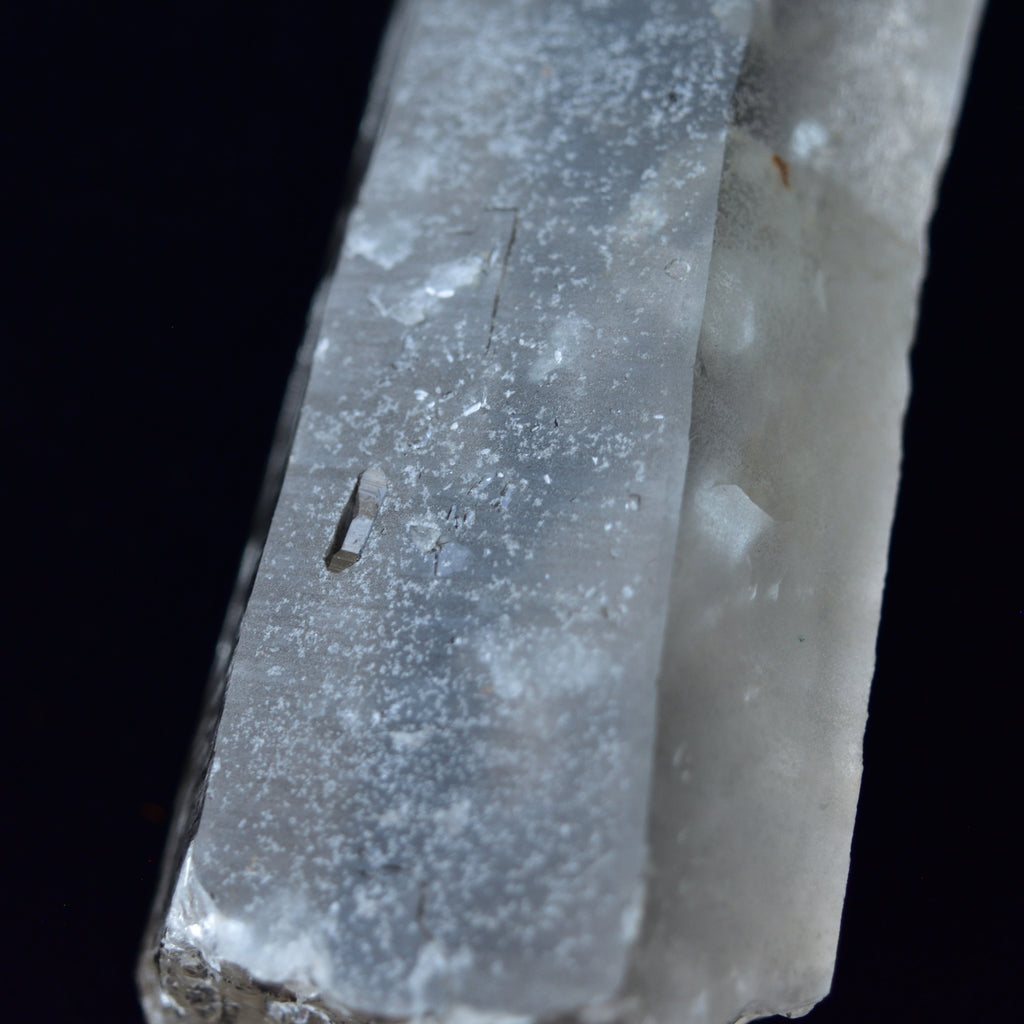 Prasiolite Quartz Point - Singing Crystal - Lightning Quartz - Corinto, Brazil - 334g 