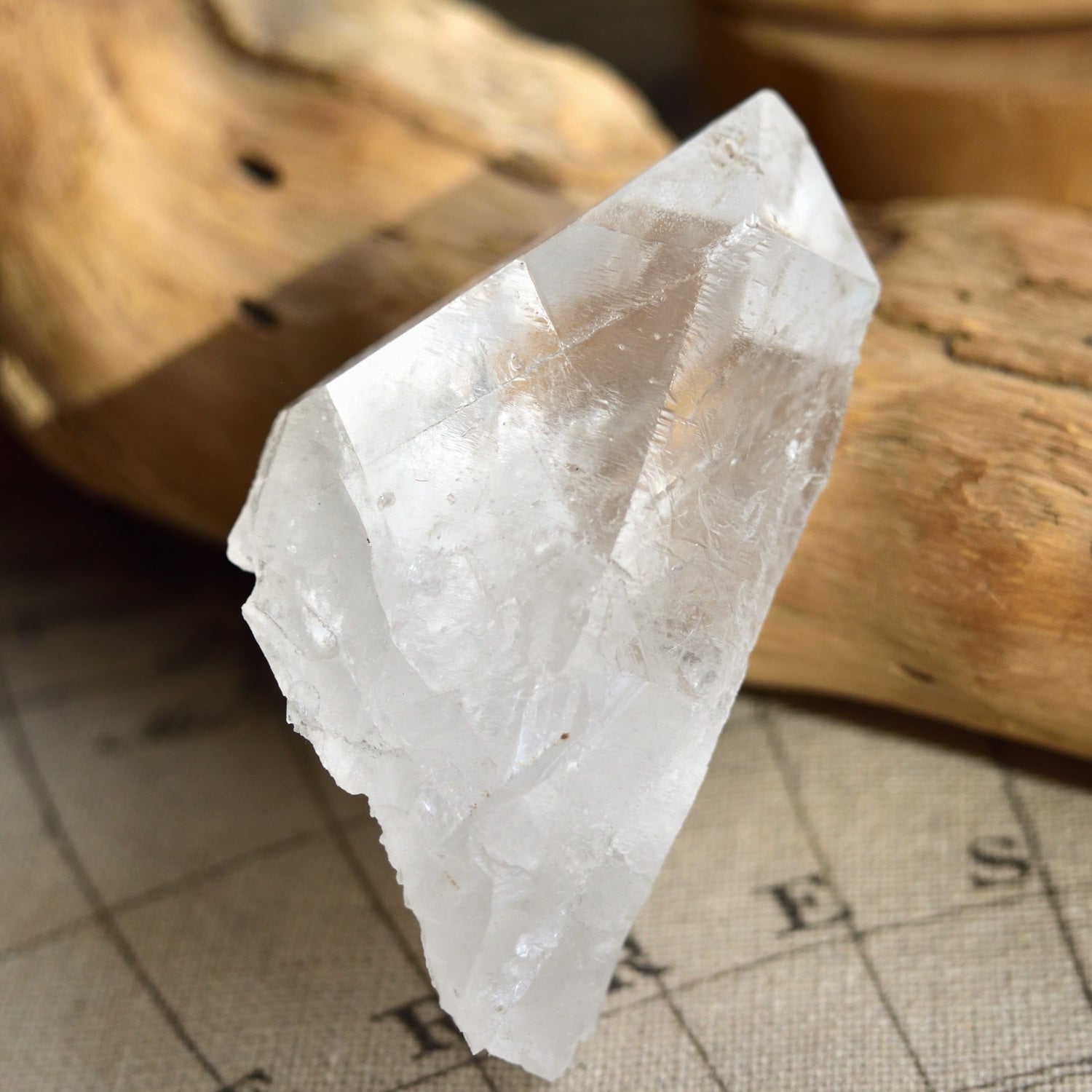 Trigonic Quartz "Stars" from Minas Gerais, Brazil - 140g