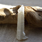 Bosnian White Scepter Candle Quartz "White Dragon" from Bosnia and Herzegovina, 28g
