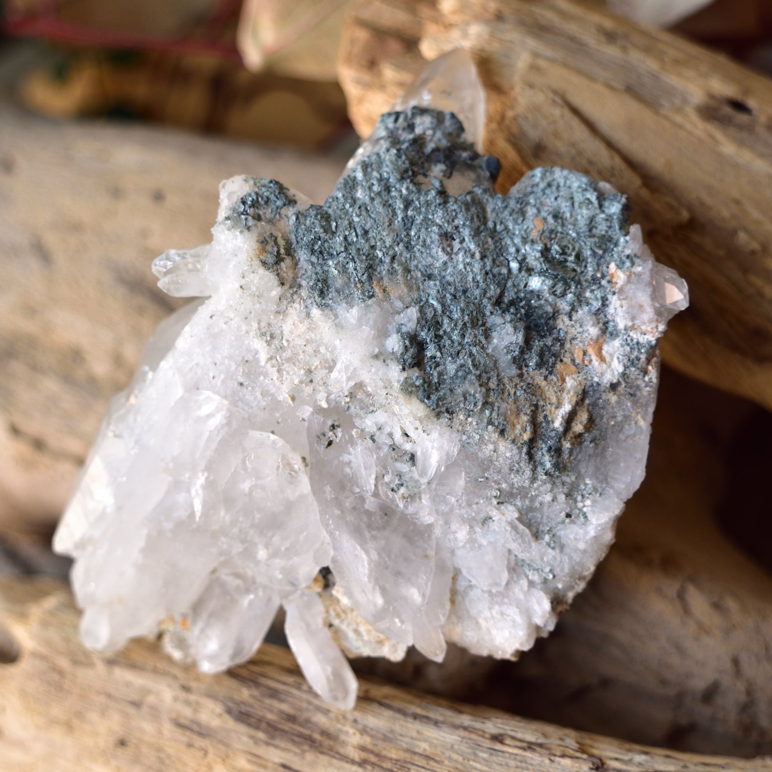 White Kailash - "Abode of Spirits" - Chlorite - Singing crystal - Himalayan Quartz - Mount Kailash, Tibet - 126g