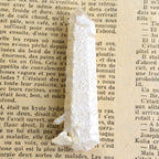 Bosnian White Scepter Candle Quartz "White Dragon" from Bosnia and Herzegovina, 28g