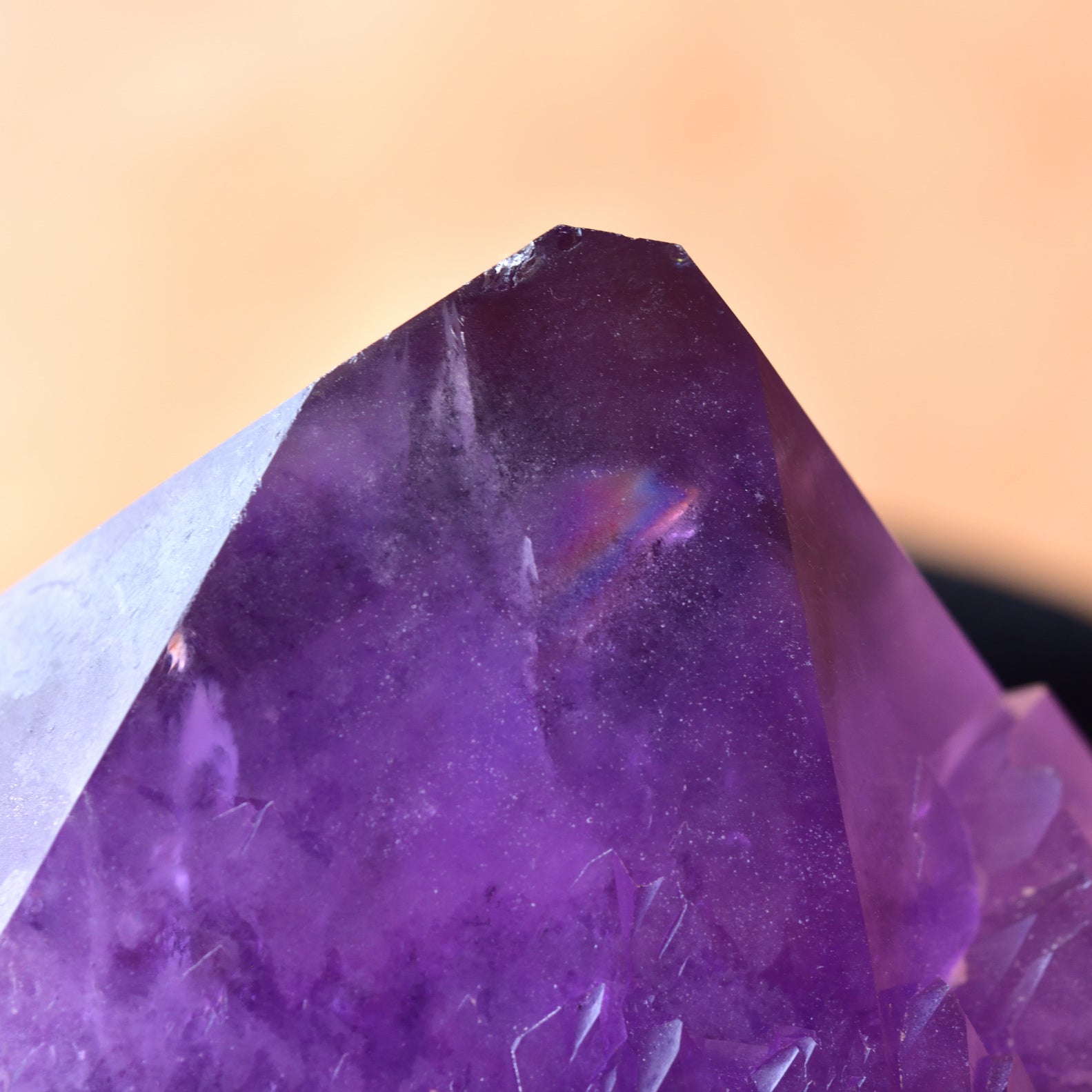 ボリビアン・アメジスト　Lemurian Violet Flame　イシス　ボリビア産　457ｇ