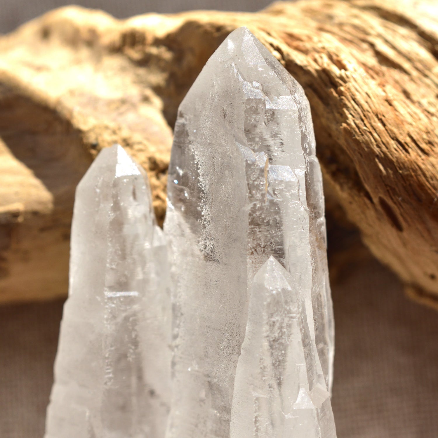 White Cathedral Quartz "Queen of Ice" from Minas Gerais, Brazil, 135g - Crystal Point