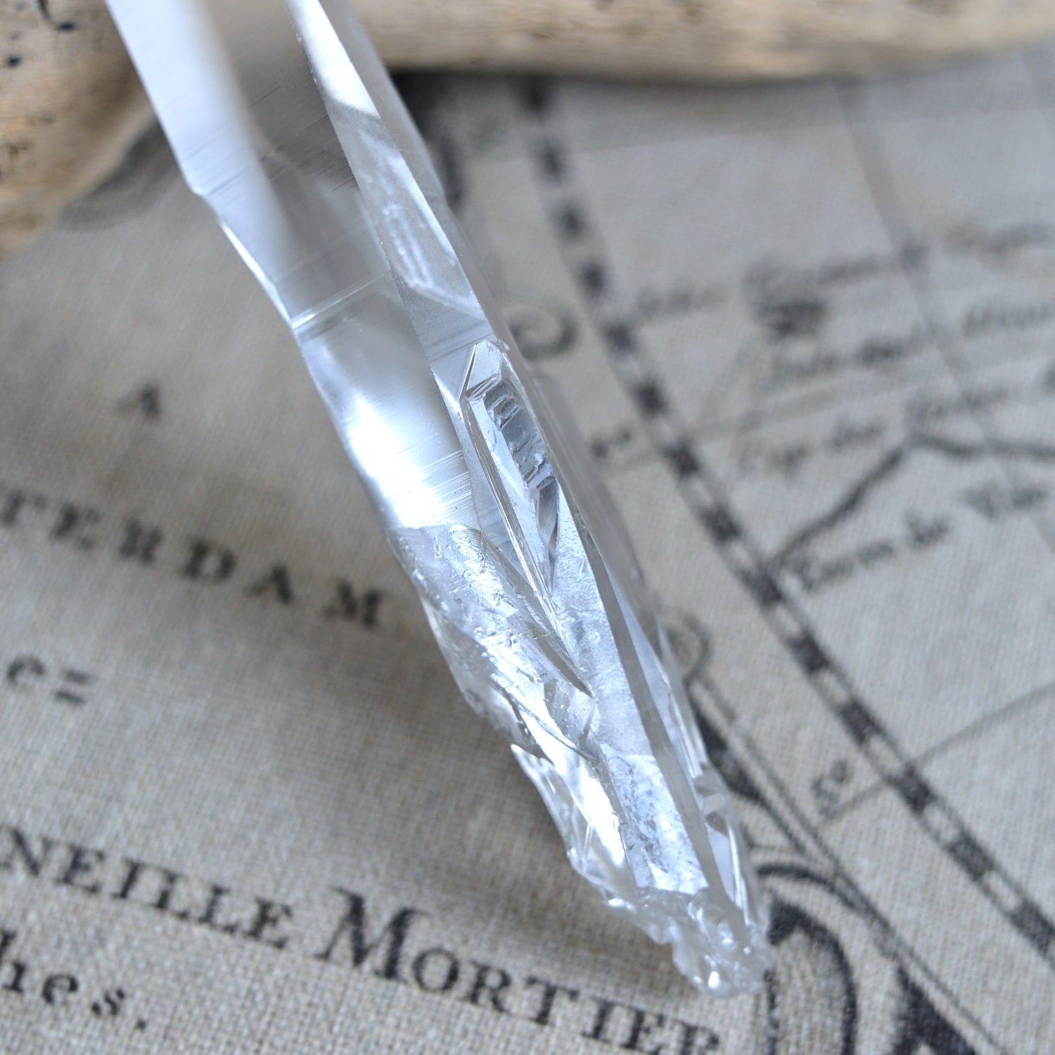 Lemurian Seed Pure Ray Singing Crystal from Bahia, Brazil, 56g/Point