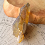 Shishikawa Smoky Quartz – Dauphiné Twin - Isis Face - with Certificate – Miyazaki, Japan 130g Crystal Cluster