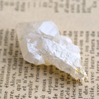 Bosnian White Scepter Candle Quartz "White Dragon's Head" from Bosnia and Herzegovina, 18g