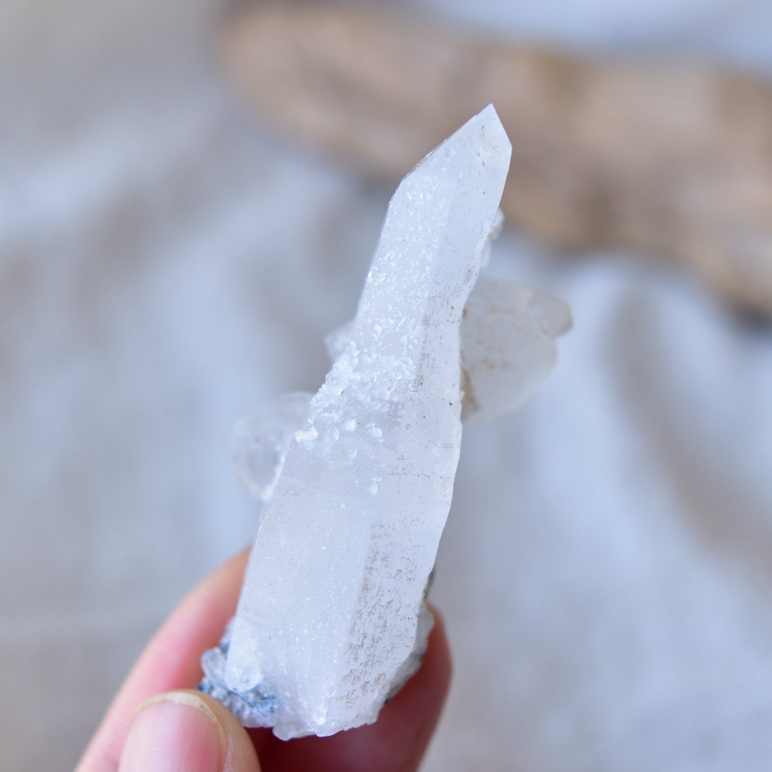 ホワイト・カイラス　イシス　セプター　ヒマラヤ水晶　チベット・カイラス山産　32g
