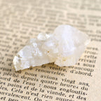 Bosnian White Scepter Candle Quartz "White Dragon's Head" from Bosnia and Herzegovina, 18g