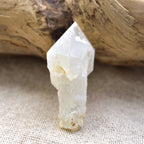 Bosnian White Scepter Candle Quartz "White Dragon's Head" from Bosnia and Herzegovina, 18g