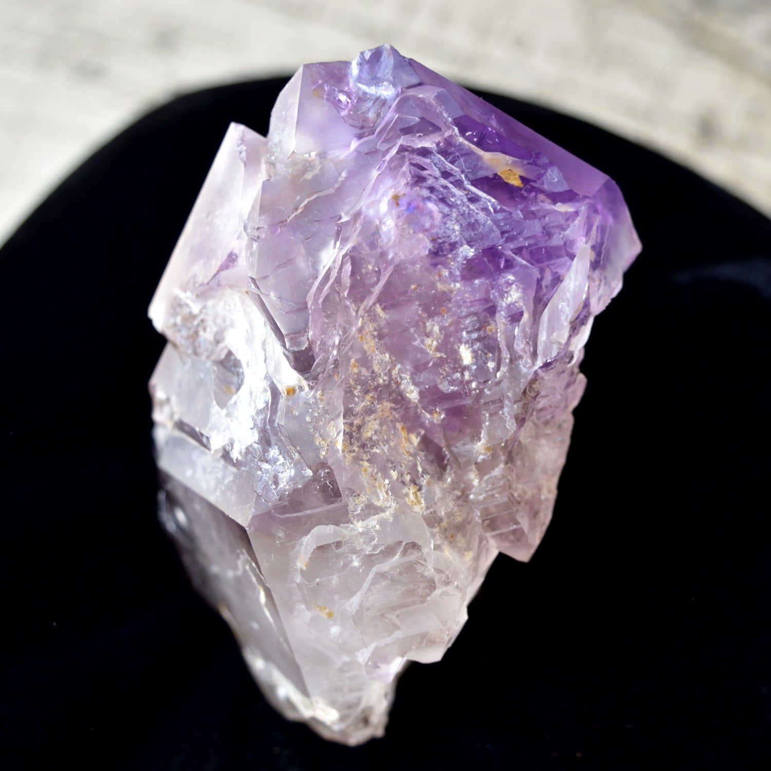 Sirius Amethyst "REGROWTH" - Gwindel - with mini cushion from Kenya - 380g