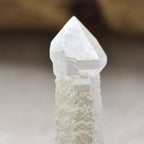 Bosnian White Scepter Candle Quartz "White Dragon" from Bosnia and Herzegovina, 28g