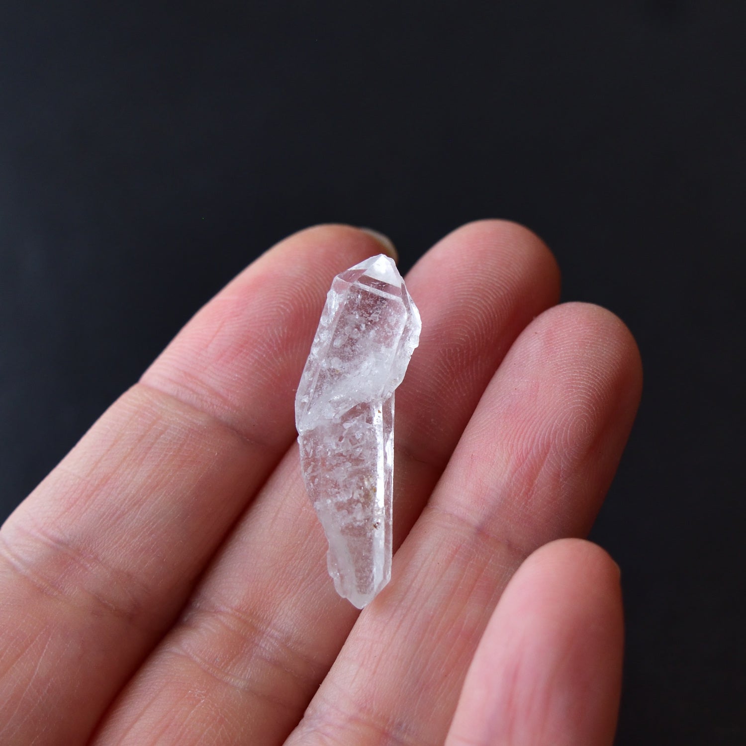 板谷水晶　双晶　宮崎水晶証明書付　宮崎県西米良村板谷産　2.3g